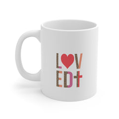 Love DT for Valentine's Day Ceramic Mug 11 oz.