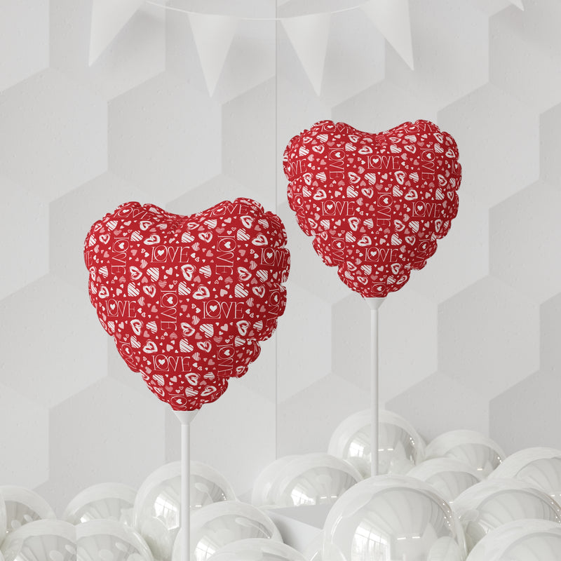 Valentine's Day Pattern Balloon (Round and Heart-shaped), 11