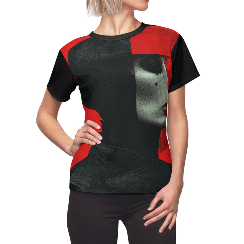 Valentine's Day Avant-garde Collection Women's Cut & Sew Tee (AOP)