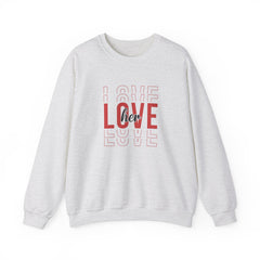 Valentine's Day Love Her Heavy Blend™ Crewneck Sweatshirt