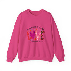 Valentine's Day Love Corinthians Unisex Heavy Blend™ Crewneck Sweatshirt