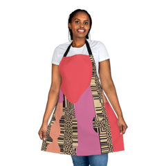 Valentine's Day Abstract Love Collection Apron (AOP)