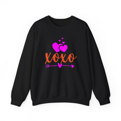 XOXO Pink Love Valentine's Day Unisex Heavy Blend™ Crewneck Sweatshirt