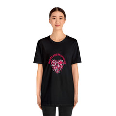 Valentine's Day Hearts and Hormones Short Sleeve Tee