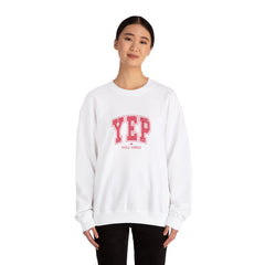 Yep Still Single Valentine's Day Unisex Heavy Blend™ Crewneck Sweatshirt