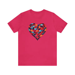 ThriveForward™ Women's Network Valentine's Day Collection Jersey Short Sleeve Tee - S.E. Burks Global Marketplace