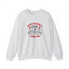 Happy Valentine's Day to Myself Unisex Heavy Blend™ Crewneck Sweatshirt