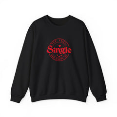 Yep Still Single Unisex Heavy Blend™ Crewneck Sweatshirt