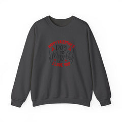 Happy Valentine's Day to Myself Unisex Heavy Blend™ Crewneck Sweatshirt