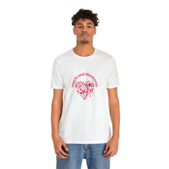 Valentine's Day Hearts and Hormones Short Sleeve Tee