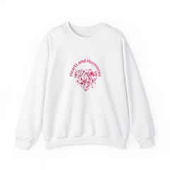 Valentine's Day Hearts and Hormones Heavy Blend™ Crewneck Sweatshirt