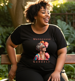 Menopause Goddess Short Sleeve Tee - S.E. Burks Global Marketplace