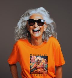 Menopause Goddess Short Sleeve Tee - S.E. Burks Global Marketplace