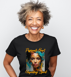 Passionate Heart, Unyielding Spirit Short Sleeve Tee - S.E. Burks Global Marketplace