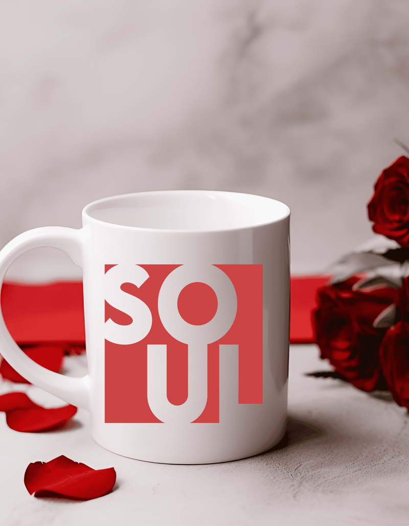 'Soul Mate' Valentine's Day Ceramic Mug 11oz. -- Soul - S.E. Burks Global Marketplace