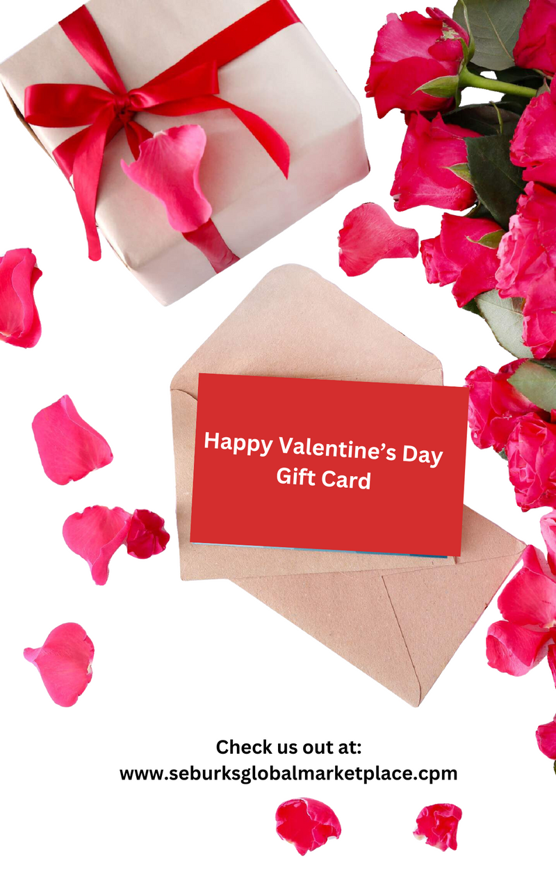 Valentine's Day Gift Cards - S.E. Burks Global Marketplace