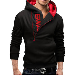 Men's High Neck  Hooded Pullovers - S.E. Burks Global Marketplace