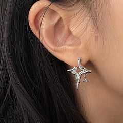 Asterism Rhinestone Earrings - S.E. Burks Global Marketplace