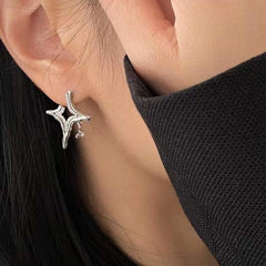 Asterism Rhinestone Earrings - S.E. Burks Global Marketplace