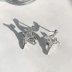 Asterism Rhinestone Earrings - S.E. Burks Global Marketplace