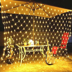 Net Mesh Solar Fairy Lights - S.E. Burks Global Marketplace