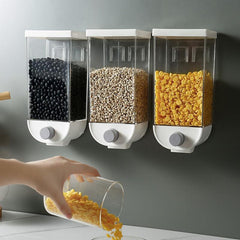 Wall-Mounted Kitchen Multi-Grain Sealed Jars - S.E. Burks Global Marketplace