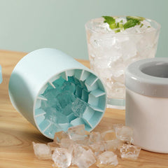 Silicone Cylinder Portable Ice Maker Bucket - S.E. Burks Global Marketplace