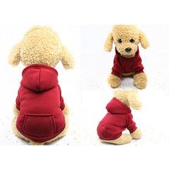 Soft Fleece Pet Dog Hoodie - S.E. Burks Global Marketplace