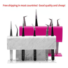 Acrylic Eyelash Tweezers Holder - S.E. Burks Global Marketplace