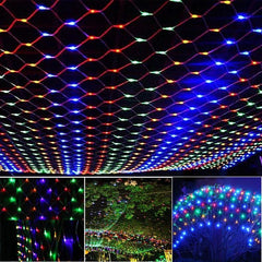 Net Mesh Solar Fairy Lights - S.E. Burks Global Marketplace