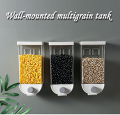 Wall-Mounted Kitchen Multi-Grain Sealed Jars - S.E. Burks Global Marketplace